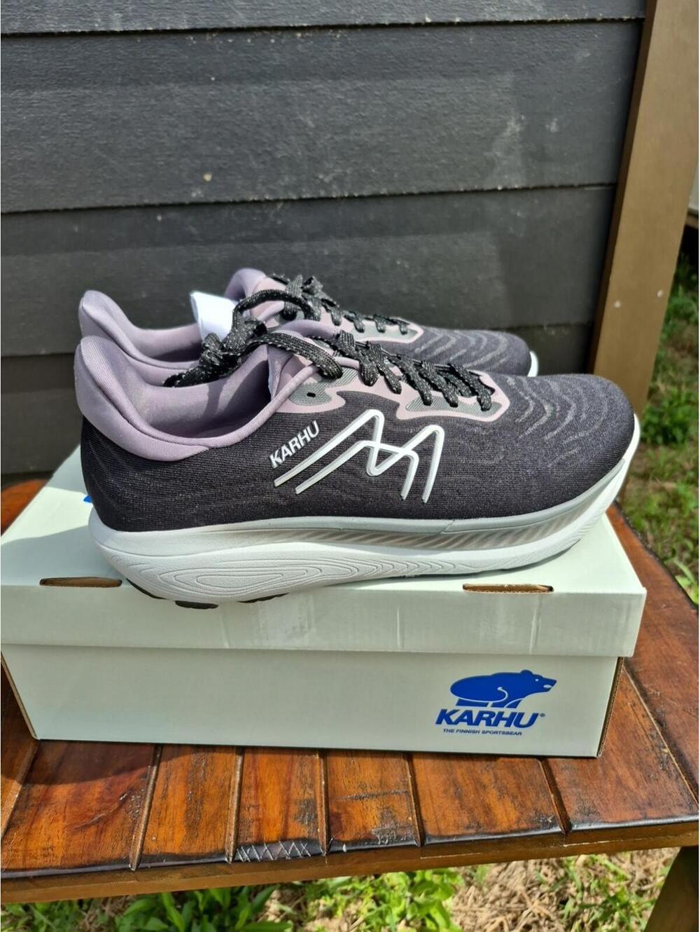 Karhu Ikoni 3.0 Running Shoes for Men Black Size 12.5 New w/ Box Daily Trainer - Picture 4 of 7